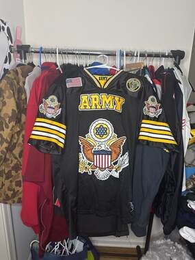 Rapid Dominance US Army Military Mesh Football Jersey Stitched size Medium